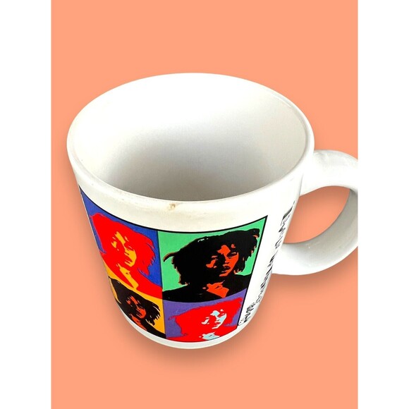 Vintage Bob Marley Coffee Tea Mug Lively Up Yourself Beat Street 1995 Pop Art - Picture 6 of 7